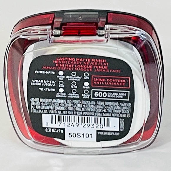 New L”oreal Infalliable Pro-Matte Powder Beige 600 - Picture 8 of 9